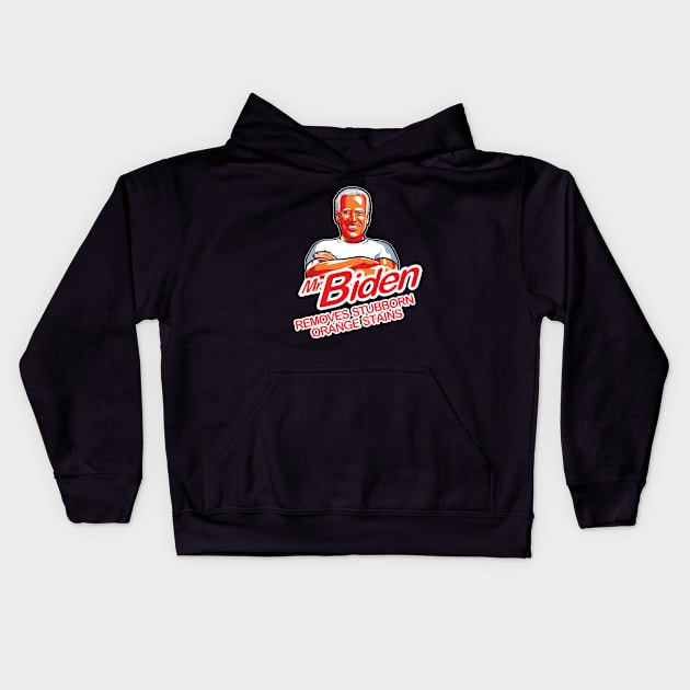 Joe Biden Vote Kids Hoodie by Bghight Colors